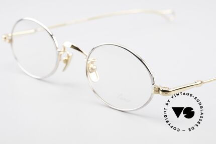 Lunor Oval Klassische Vintage Brille 90er, bekannt für den W-Steg und die schlichten Formen, Passend für Herren und Damen