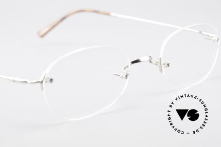 Lunor Rimless Randlose Vintage Brille 90er, altes, ungetragenes LUNOR Einzelstück von ca. 1999, Passend für Herren und Damen