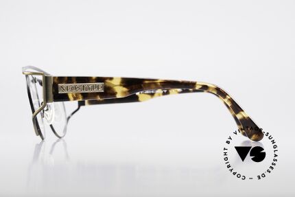 Neostyle Superstar 1 Steampunk Vintage Brille, Größe: medium, Passend für Herren und Damen