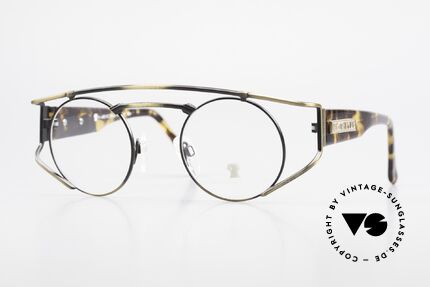 Neostyle Superstar 1 Steampunk Vintage Brille, NEOSTYLE Superstar 1, col. 801, Brille, Gr. 45-23, Passend für Herren und Damen