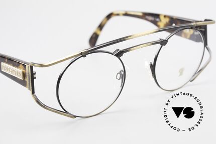 Neostyle Superstar 1 Steampunk Vintage Brille, ungetragen (wie alle unsere "Steampunk" Brillen), Passend für Herren und Damen