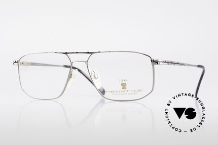Neostyle Dynasty 362 Vintage XL Titanbrille Herren, sehr markante Neostyle Herrenbrille; X-LARGE, Passend für Herren