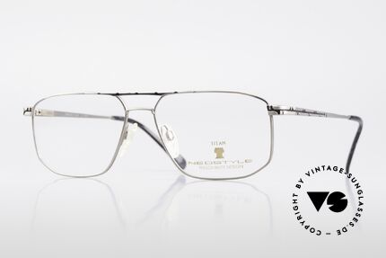 Neostyle Dynasty 362 Vintage XL Titanbrille Herren Details