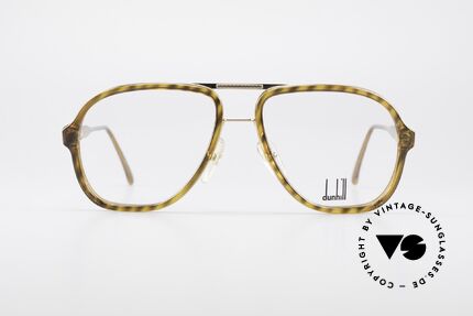 Dunhill 6077 80er Herren Vintage Brille, feiner "Gentleman Stil" (charakteristisch Dunhill), Passend für Herren