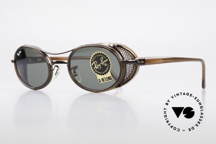 Ray Ban Chaos RB3140 Bausch Lomb Luxottica Hybrid, einige Teile sind noch B&L, andere sind schon "Italy", Passend für Herren und Damen