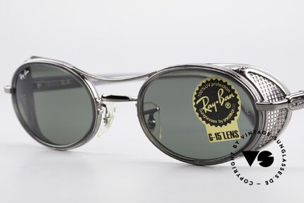 Ray Ban Chaos RB3140 B&L USA Luxottica Italy Hybrid, industrial Design erinnert an "Steampunk Stubkultur", Passend für Herren und Damen