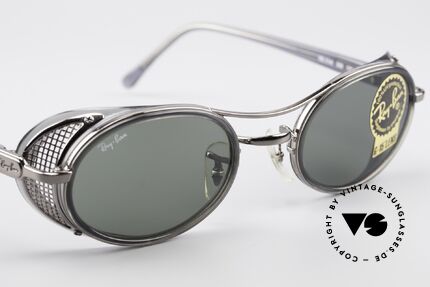 Ray Ban Chaos RB3140 B&L USA Luxottica Italy Hybrid, Seitenblenden und Mineralgläser für optimalen Schutz, Passend für Herren und Damen