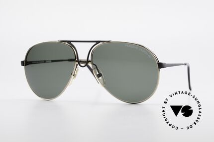 Porsche 5657 90er Wechselrahmen Brille, edle Designer Sonnenbrille von PORSCHE Carrera, Passend für Herren