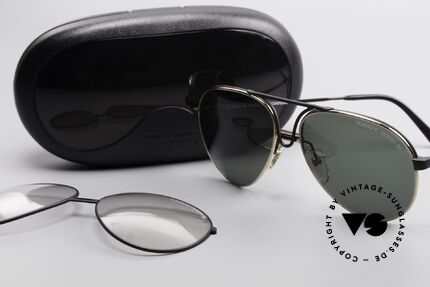 Porsche 5657 90er Wechselrahmen Brille, KEINE retro Sonnenbrille; sondern echt VINTAGE!, Passend für Herren
