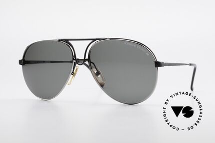 Porsche 5657 Wechselrahmen Sonnenbrille, edle Designer Sonnenbrille von PORSCHE Carrera, Passend für Herren