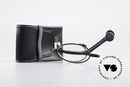 L.A. Eyeworks TIO 412 Brille zum Falten Faltbrille, KEINE Retromode; ein altes Original (Los Angeles '94), Passend für Herren und Damen