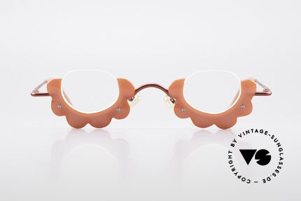 L.A. Eyeworks BUMBLE 487 Zauberhafte Damen Lesebrille, Fassung geformt wie eine Blume / Blüte: ein Hingucker!, Passend für Damen