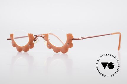 L.A. Eyeworks BUMBLE 487 Zauberhafte Damen Lesebrille, viel Liebe zum Detail: der Rahmen hat ein 'Geburtsjahr', Passend für Damen