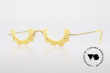 L.A. Eyeworks BUMBLE 486 Blumige Lesebrille Damen, zauberhafte vintage Damen-Brille von L.A. EYEWORKS, Passend für Damen