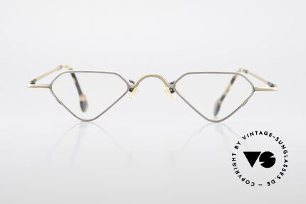 L.A. Eyeworks Millie 403 Außergewöhnliche Lesebrille, Fassung ist geformt wie ein Diamant: ein Hingucker!, Passend für Herren und Damen