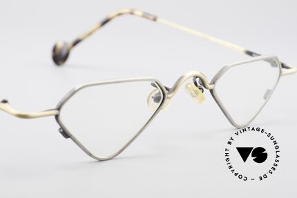 L.A. Eyeworks Millie 403 Außergewöhnliche Lesebrille, KEINE Retromode; sondern ein schönes altes Original!, Passend für Herren und Damen