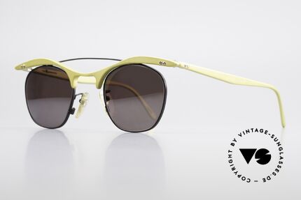 L.A. Eyeworks PLUTO II Vintage Sonnenbrille No Retro, viel Liebe zum Detail (jeder Rahmen mit 'Geburtsjahr'), Passend für Herren und Damen