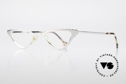 L.A. Eyeworks Macaroni 405 Lesebrille Wie Ein Blatt, viel Liebe zum Detail: der Rahmen hat ein 'Geburtsjahr', Passend für Damen