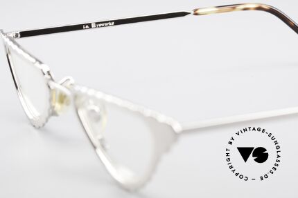 L.A. Eyeworks Macaroni 405 Lesebrille Wie Ein Blatt, ungetragen (wie all unsere vintage L.A.E. Lesebrillen), Passend für Damen