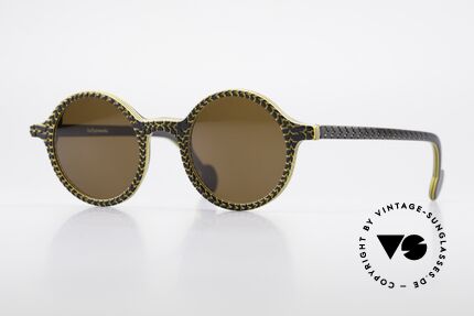 L.A. Eyeworks CHINO 751 Vintage Sonnenbrille Panto, L.A. Eyeworks: Kleinstserien aparter Brillen-Modelle, Passend für Herren und Damen