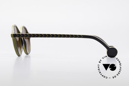L.A. Eyeworks CHINO 751 Vintage Sonnenbrille Panto, Größe: small, Passend für Herren und Damen
