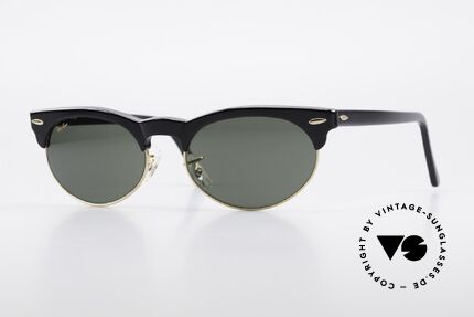 Ray Ban Oval Max 80er Bausch & Lomb Brille B&L, original 80er Jahre Sonnenbrille von RAY-BAN, USA, Passend für Herren und Damen