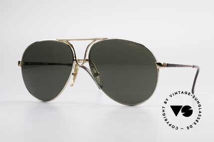 Porsche 5657 L Sonnenbrille Wechselfront, edle Designer Sonnenbrille von PORSCHE Carrera, Passend für Herren