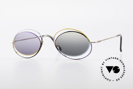 Casanova LC18 Vintage Kunstsonnenbrille, bezaubernde vintage CASANOVA Sonnenbrille, Passend für Damen