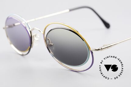 Casanova LC18 Vintage Kunstsonnenbrille, eine Rarität & absolutes Highlight für Sammler, Passend für Damen