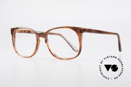 Persol 93145 Ratti Kleine 80er Vintage Brille, einzigartige Manufaktur-Qualität aus Italien, Passend für Herren und Damen