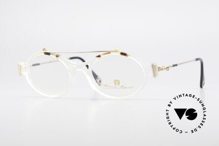 Aigner EA56 Echt 80er Luxus Brillenfassung, Etienne Aigner vintage Designer-Brille der 1980er, Passend für Damen