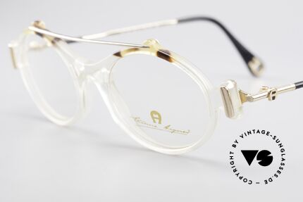 Aigner EA56 Echt 80er Luxus Brillenfassung, ein echtes "Must-Have" für Kenner & Modeliebhaber, Passend für Damen