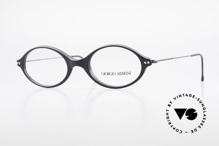 Giorgio Armani 378 90er Unisex Brille Oval Small Details