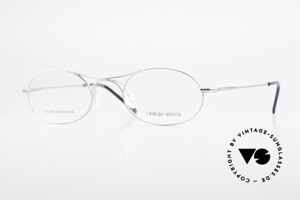 Giorgio Armani 634 Nachfolger Schubert Brille, Giorgio Armani Fassung, Mod. 634, Col. 011, Gr. 47-20, Passend für Herren und Damen