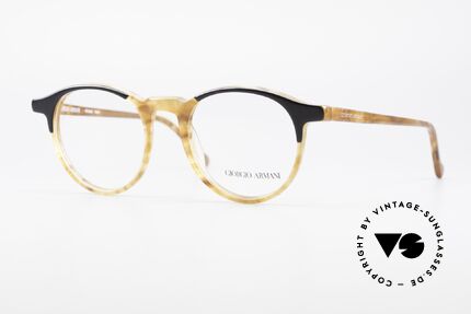 Giorgio Armani 301 Johnny Depp Stil Panto Brille, zeitlose GIORGIO Armani Designer-Brillenfassung, Passend für Herren