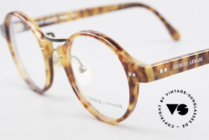 Giorgio Armani 341 Vintage Panto Brillenfassung, tolle Kombination aus Qualität, Design und Komfort, Passend für Herren