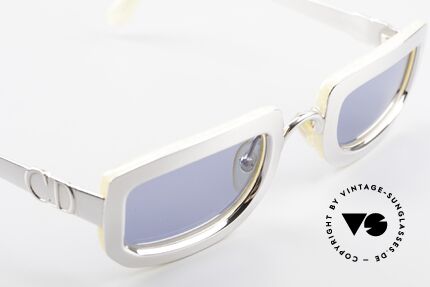 Christian Dior 2972 Designerbrille Silber Perlmutt, KEINE Retrosonnenbrille; eine alte vintage Rarität!, Passend für Damen