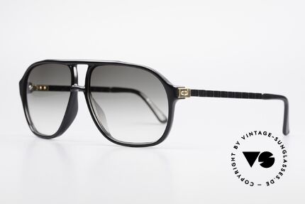 Christian Dior 2417 80er Monsieur Sonnenbrille, höchster Tragekomfort (flexible Flexidée Bügel), Passend für Herren