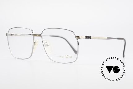 Christian Dior 2791 Titanium Brillenfassung 90er, TITANIUM Metall-Rahmen mit aufwendigen Gravuren, Passend für Herren