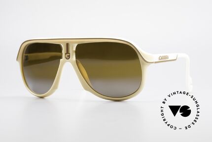 Carrera 5544 Sport Gletscher Sonnenbrille, vintage Carrera Sport- u. Gletschersonnenbrille von 1990, Passend für Herren und Damen