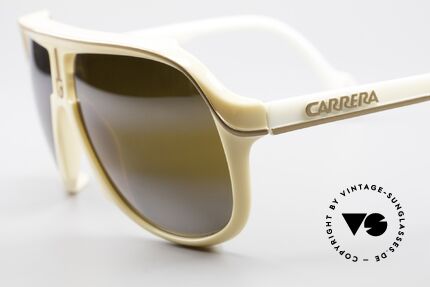 Carrera 5544 Sport Gletscher Sonnenbrille, ein altes 1990er Jahre Unikat mit Stoffbeutel von Movado, Passend für Herren und Damen