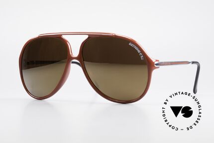 Carrera 5587 XXL Vintage 80er Sonnenbrille, XXL Carrera Sonnenbrille in legendärer Pilotenform, Passend für Herren