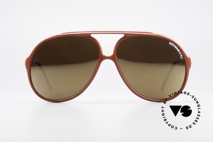 Carrera 5587 XXL Vintage 80er Sonnenbrille, ein 80er Original mit OPTYL-Front und Metallbügeln, Passend für Herren
