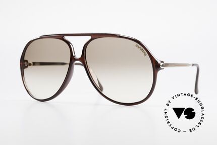 Carrera 5587 Vintage 80er XXL Sonnenbrille, XXL Carrera Sonnenbrille in legendärer Pilotenform, Passend für Herren