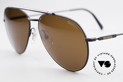 Carrera 5349 Vintage Aviator Sonnenbrille, Gläser, Gestell und Fertigung sind einfach stimmig, Passend für Herren