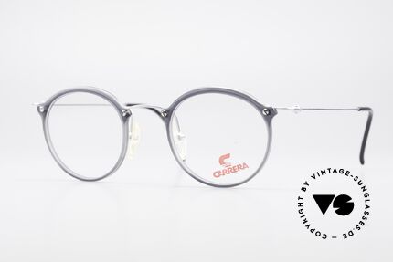 Carrera 4942 Runde Panto Vintage Brille, runde Carrera Panto Brillenfassung aus den 90ern, Passend für Herren und Damen