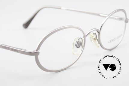 Giorgio Armani 277 90er Vintage Brille Oval, keine aktuelle Kollektion, sondern alte Originalware!, Passend für Herren und Damen
