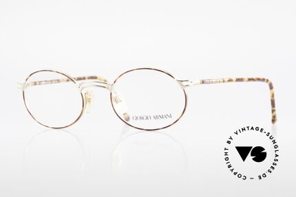 Giorgio Armani 194 Vintage Fassung No Retro Oval, vintage Designer-Brillenfassung v. Giorgio Armani, Passend für Herren und Damen
