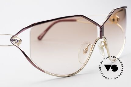 Christian Dior 2345 Designersonnenbrille Damen, leicht getönte Gläser; dennoch 100% UV Protection, Passend für Damen