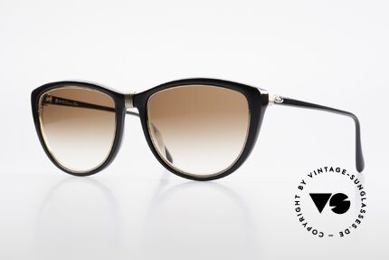 Christian Dior 2557 Damen Sonnenbrille 80er Chic, zauberhafte Christian Dior Damen-Sonnenbrille, Passend für Damen